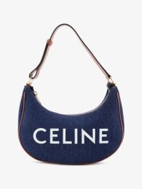Celine Pre-Owned Ava Bag Denim Hobo Bag | Blue | FARFETCH at Farfetch